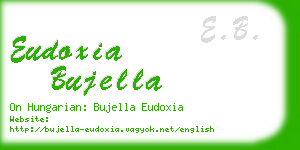 eudoxia bujella business card